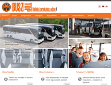 Tablet Screenshot of busz-top.hu